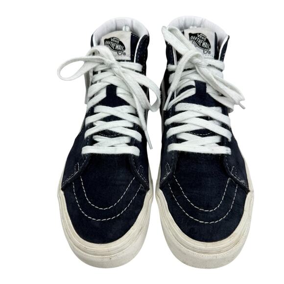 VANS Unisex Sk8 Hi Heiq Eco Dry Dupont Water Repellent Blue  Sneakers M5.5 W 7 - Picture 3 of 15